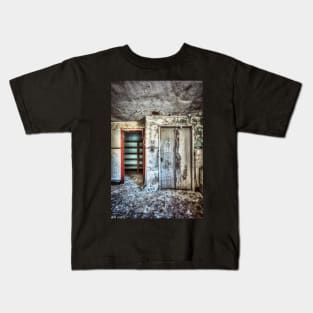 Stuck Between Floors Kids T-Shirt